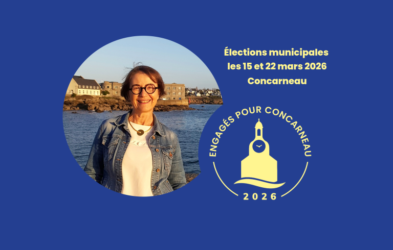 Delphine Binard s’engage pour Concarneau