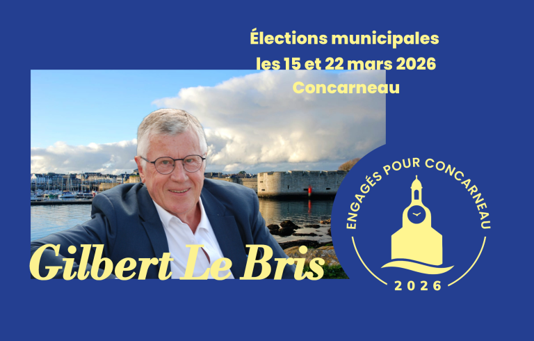 Gilbert Le  Bris se présente aux Élections Municipales 2026