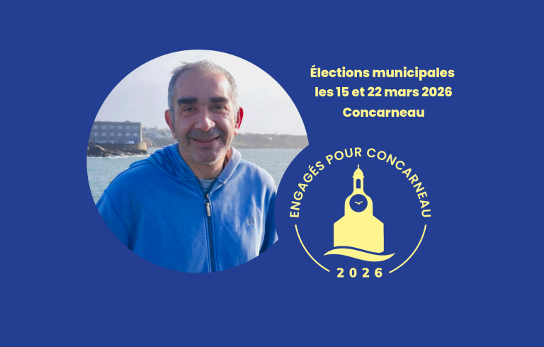 Laurent Grall s&rsquo;engage pour Concarneau