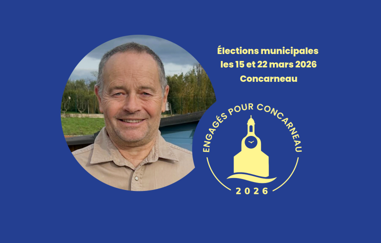 Eric Gillard s&rsquo;engage pour Concarneau