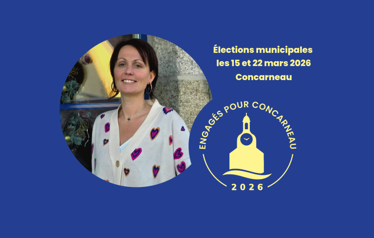 Marie Bonnefoy s’engage pour Concarneau