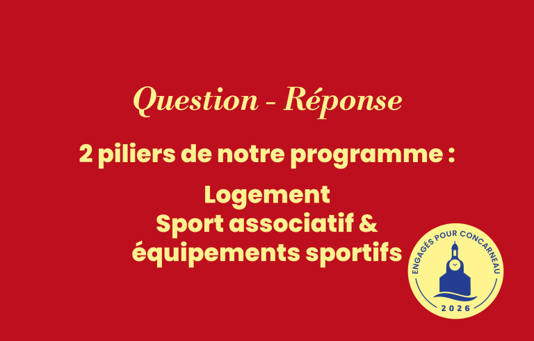 Logement et le sport associatif & les équipements sportifs
