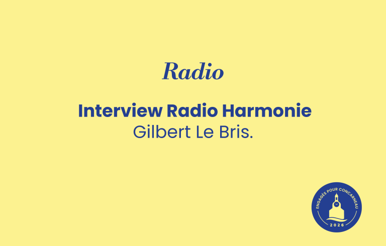 Interview Radio Harmonie Cornouaille : Gilbert Le Bris.